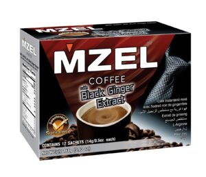 MZEL BLACK GINGER EXTRACT COFFEE 168G